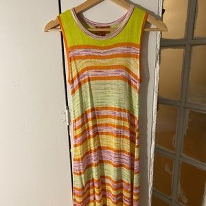 Semi Sheer Missoni Knit Mini Dress Sz 2